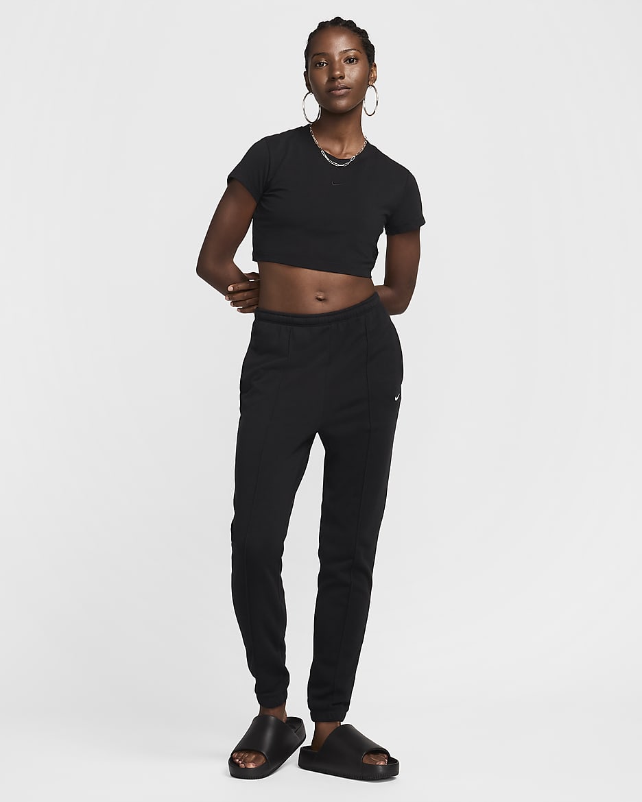 Nike tech knit crop top hotsell